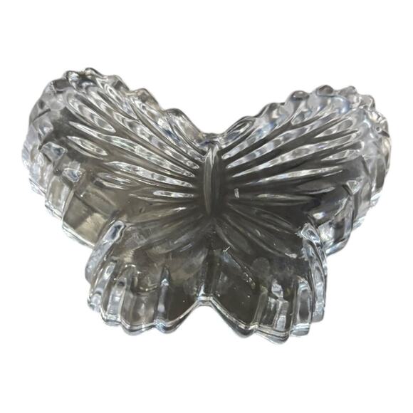 Butterfly Glass Jewelry Organizer Container - Picture 4 of 5